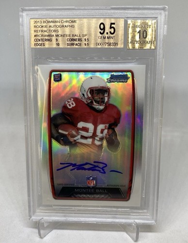 Montee ball rookie auto 2013 - montee,